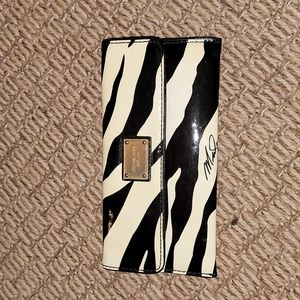 Zebra Print Michael Kors Wallet